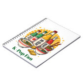 Korean Pop Culture Chest Print ノートブック (左側)