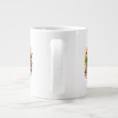 Korean Pop Culture Chest Print Espresso Cup ジャンボコーヒーマグカップ (裏面)