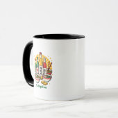 Korean Pop Culture Chest Print Espresso Cup マグカップ (正面左)