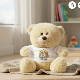 Korean Pop Culture Chest Print Printed Backpack Du スクエアシール