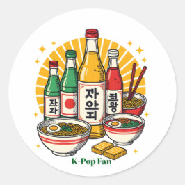 Korean Pop Culture Chest Print Printed Backpack Du ラウンドシール