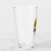 Korean Pop Culture Chest Print T-Shirt Glass タンブラーグラス (右)