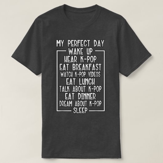 Korean Pop Music Kpop1538 Tシャツ (デザイン正面)