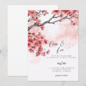 Korean Themed Wedding 招待状 (正面/裏面)