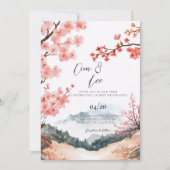 Korean Traditional Style Wedding 招待状 (正面)