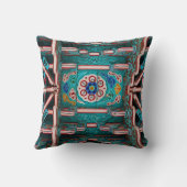 Koreanische traditionelle Malerei クッション (裏面)