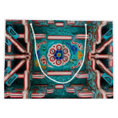Koreanische traditionelle Malerei ラージペーパーバッグ (裏面)