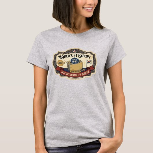 Korea's #1 Export t-shirt  Tシャツ (正面)