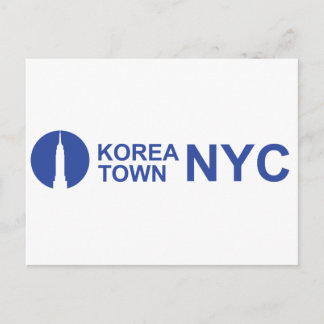 KOREATOWN NYC ポストカード