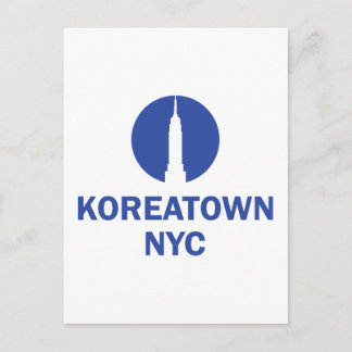 KOREATOWN NYC ポストカード