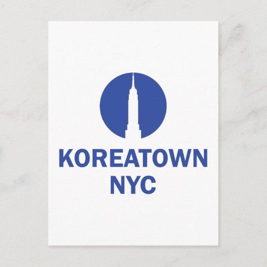 KOREATOWN NYC ポストカード (正面)