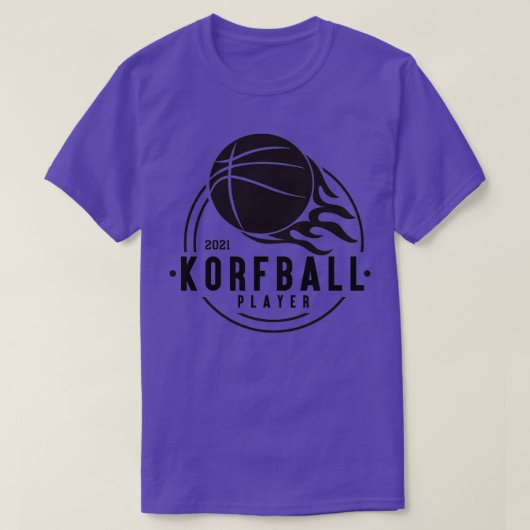 KorfBallプレーヤーKorfBallコーチ9 Tシャツ (デザイン正面)