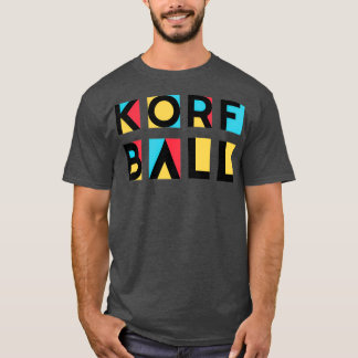 KorfBallプレーヤーKorfBallコーチ Tシャツ