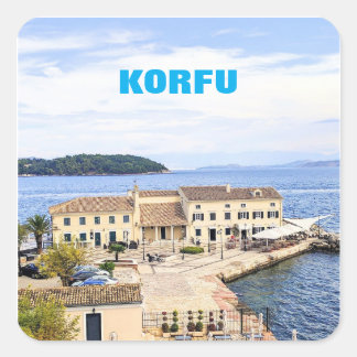 Korfu Griechenland スクエアシール