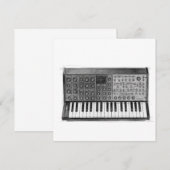 Korg MS 20 Geburtstagskarte (正面/裏面)