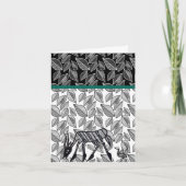 Korhogo-刺激を受けたGreeting Card(Korhogo-Greeting Card) カード (正面)