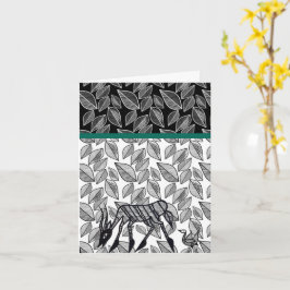 Korhogo-刺激を受けたGreeting Card(Korhogo-Greeting Card) カード