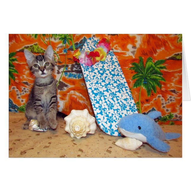 KoriのHawaiinの冒険カード#1 (正面横)