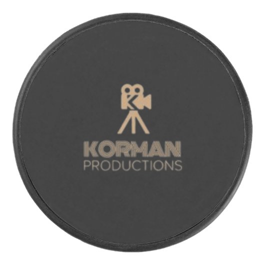 Korman Productions YouTubeチャネルロゴ アイスホッケーパック (正面)