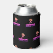 Korman Productions YouTubeチャンネルピンクロゴタイル 缶クーラー (缶正面)