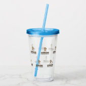 Korman Productions YouTubeチャンネルロゴタイル アクリルタンブラー (裏面)