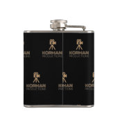 Korman Productions YouTubeチャンネルロゴタイル フラスク (裏面)