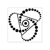 Kornkreis Piktogramm / crop circle pictogram VI ラバースタンプ (インプリント)