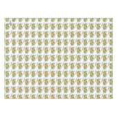 Korovaiのウクライナの結婚式のパン テーブルクロス (正面(横))