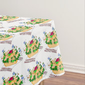 Korovaiのウクライナの結婚式のパン テーブルクロス (インサイチュ)