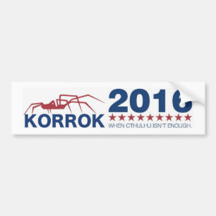 Korrok 2016のバンパーステッカー バンパーステッカー