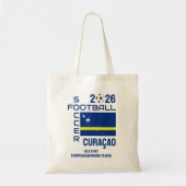 KORSOU 愛国 CURAÇAO サッカー 2026 トートバッグ (正面)