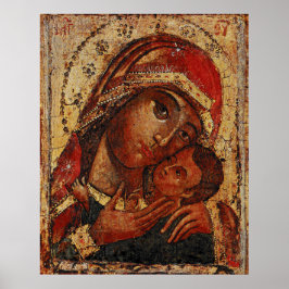 Korsunskaja: icon of the Mother of God of Cherson ポスター