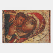Korsunskaja: icon of the Mother of God of Cherson ラッピングペーパーシート (正面3)