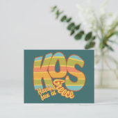 KOSギリシャカスタムはがき ポストカード (スタンド正面)