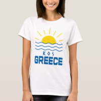 KOSギリシャ太陽の光と海の波ウィメンズ