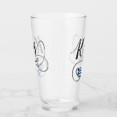 Kosハートの旗，ギリシャ，私はKosを愛し， Cos タンブラーグラス (右)