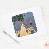 Kos 1993年フットボール選手 スクエアシール (封筒)