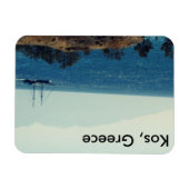 Kos, Greece Pirate Ship in the Sea Magnet マグネット (横)