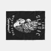 Koshchei Deathless Ancestry Paganism Ukraine Mytho フリースブランケット (正面(横))