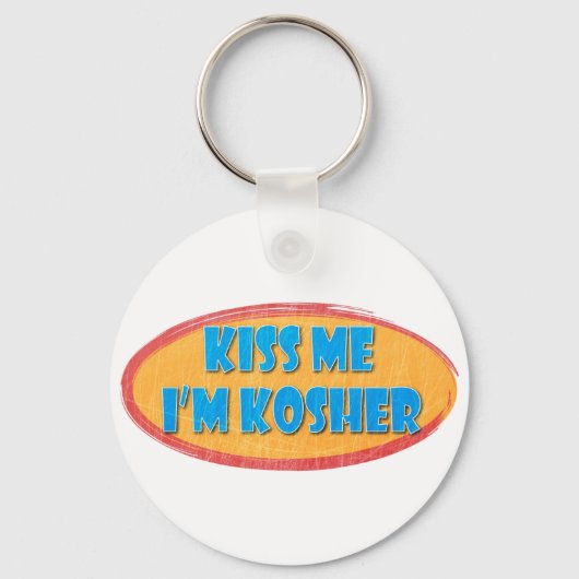 KosherユーモアKeyChain キーホルダー (正面)