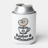 Kosher and Caffeinated Jewish Coffee Hanukkah   缶クーラー (缶正面)