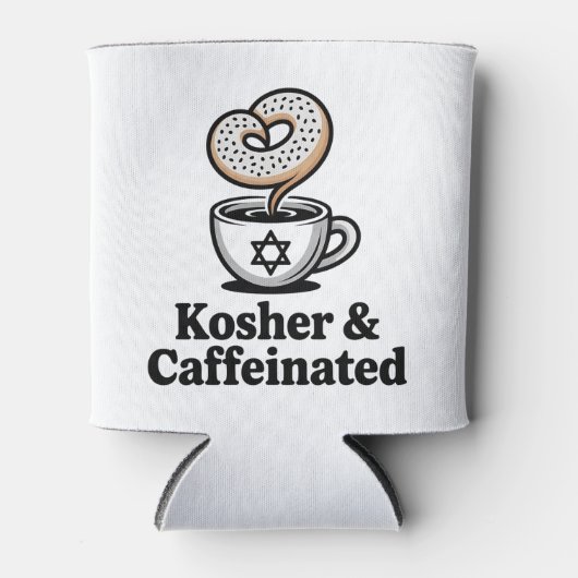 Kosher and Caffeinated Jewish Coffee Hanukkah   缶クーラー (正面)