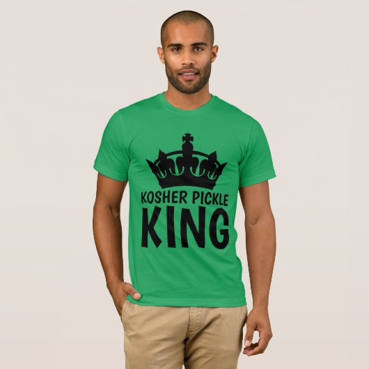 KOSHER PICKLE KING Tシャツ (正面フル)