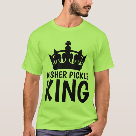 KOSHER PICKLE KING Tシャツ (正面)