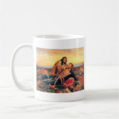 Kosovka Devojka - Uros Predic コーヒーマグカップ (左)