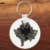 Kosovo-Army Schlüsselanhänger キーホルダー (正面)