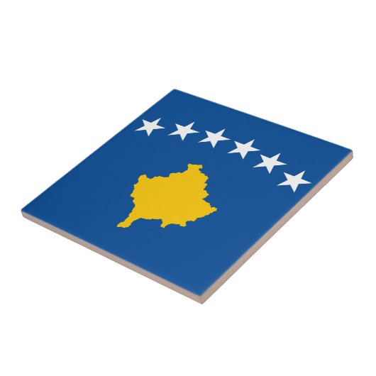 Kosovo Flag タイル (側面)