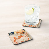 「KosterおよびBialのYvette Guilbert (c.1869-1944) コースター (右側)