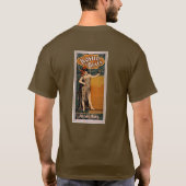 Koster及びBials、「音楽的なホール」のレトロの劇場 Tシャツ (裏面)