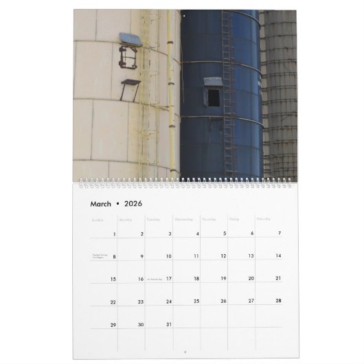 KOTAS 2016年 カレンダー (3月 2026)